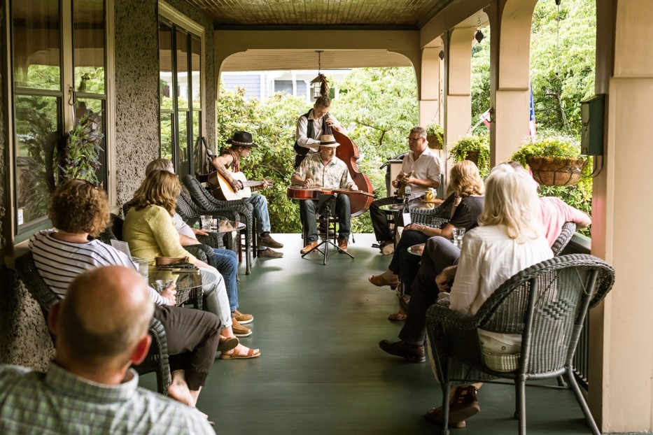 Mountain music at 1900 Inn on Montford