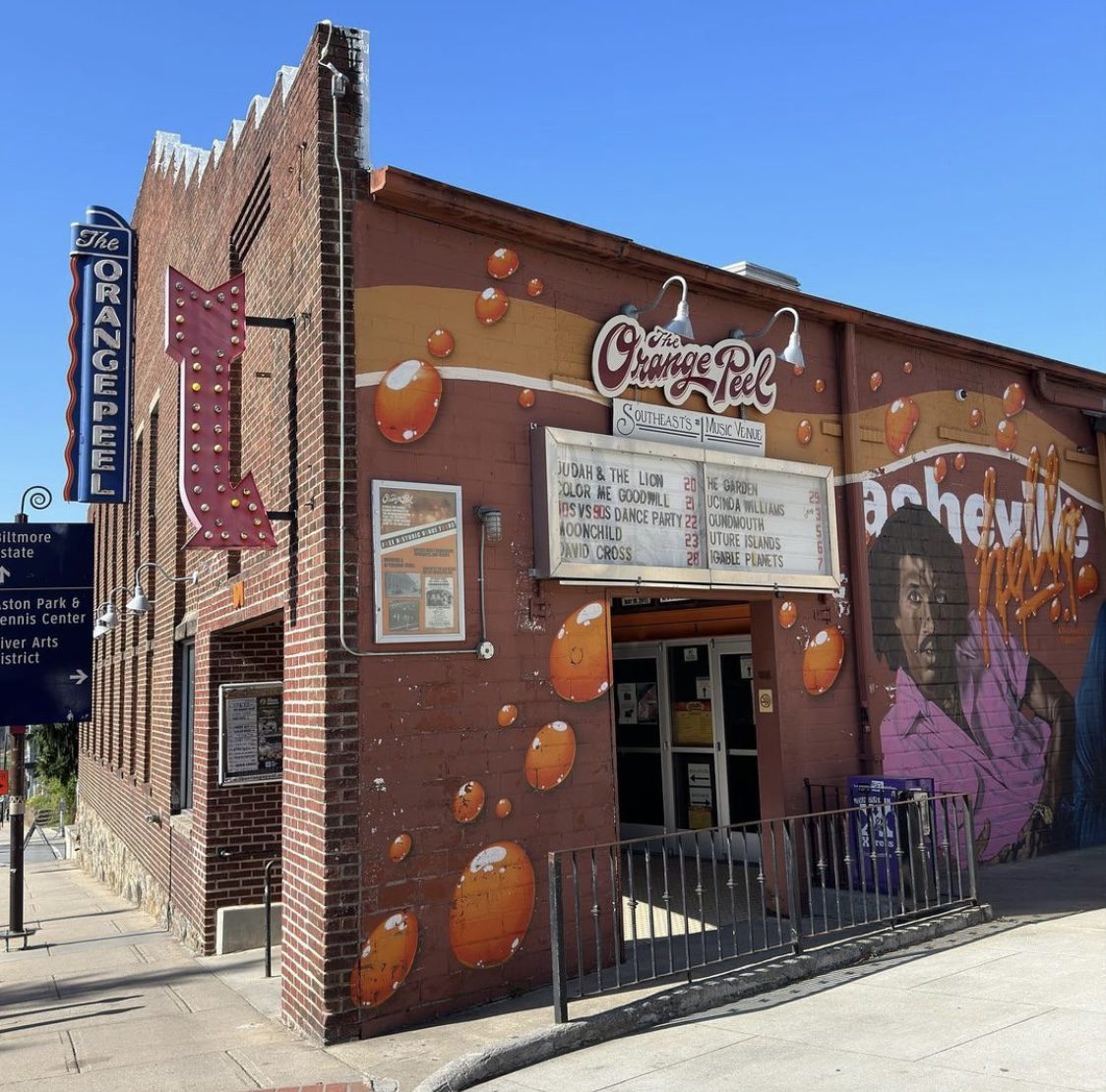 The Orange Peel Asheville music venue