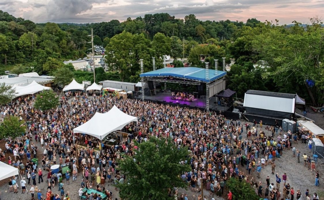 Salvage station Asheville music venue