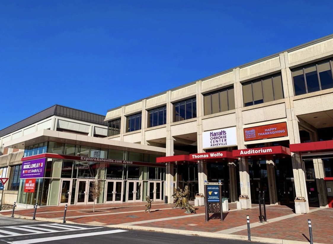 Asheville concert venue in downtown Asheville