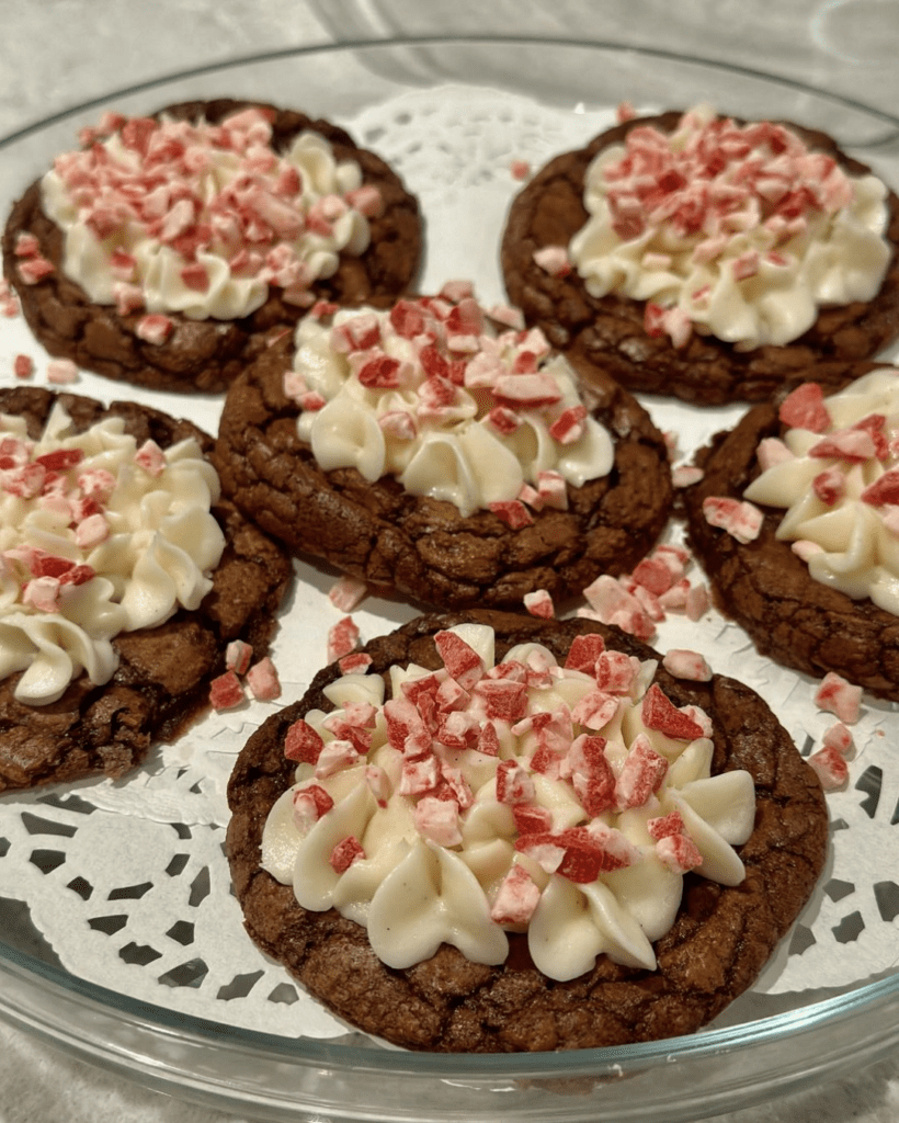 Chocolate peppermint cookies at 1900 Inn on Montford.